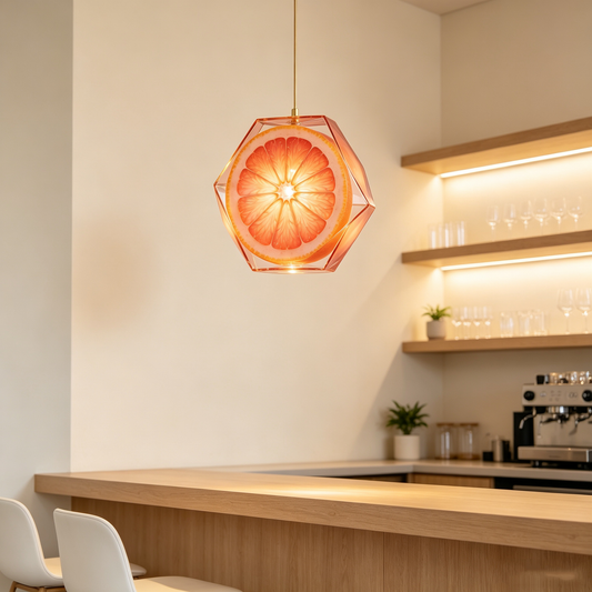 Grapefruit Slice Pendant Lamp