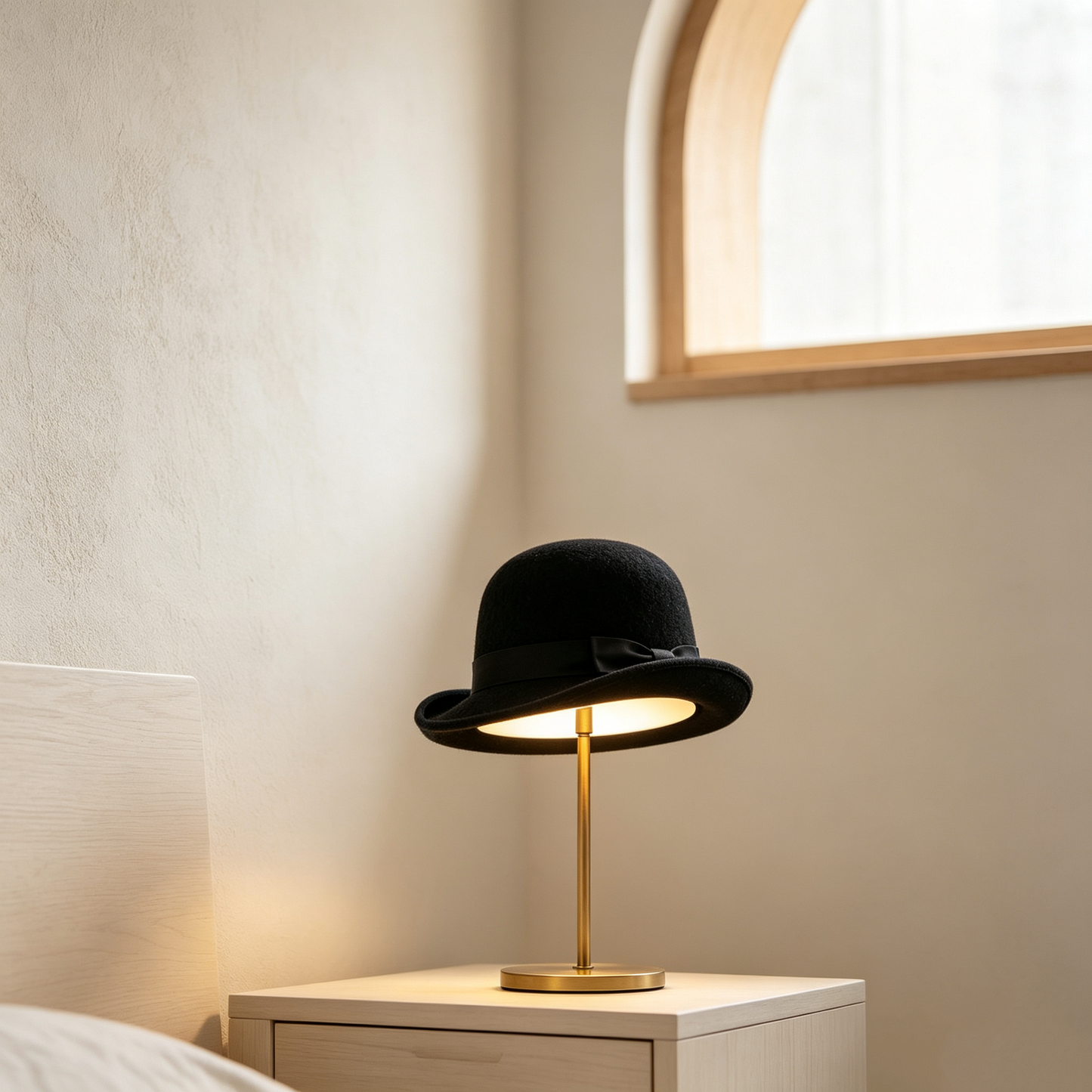 Bowler Hat Accent Lamp
