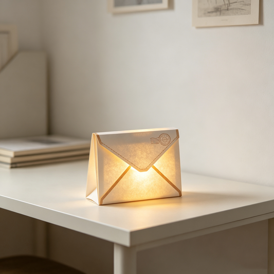 Vintage Envelope Letter Lamp