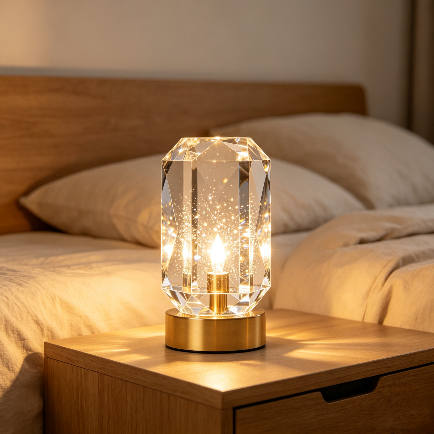 Diamond Crystal Lamp