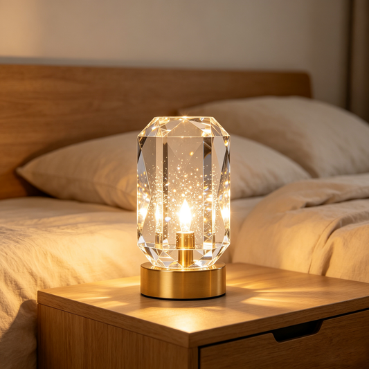 Diamond Crystal Lamp