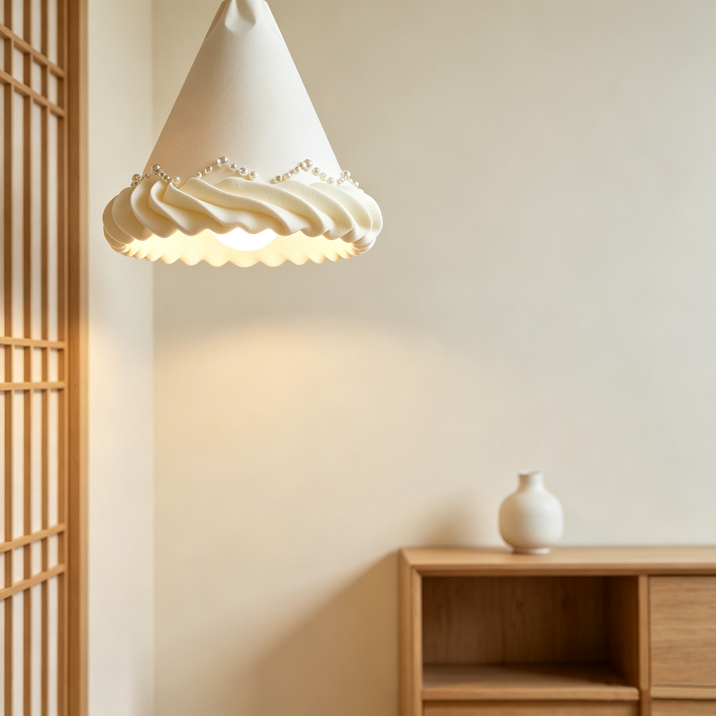 Cream Cake Cone Pendant Lamp