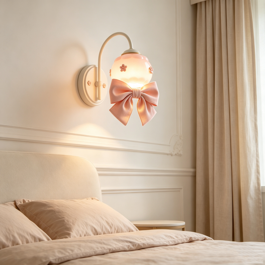 Bowknot Flower Wall Lamp