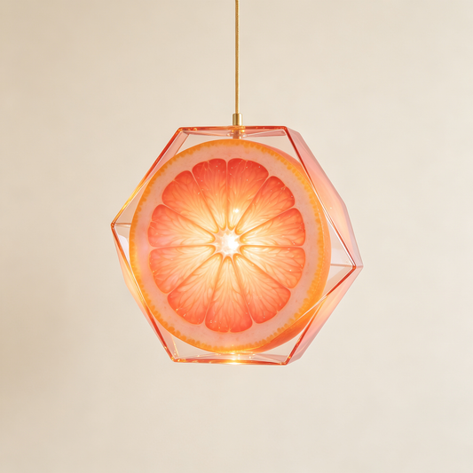 Grapefruit Slice Pendant Lamp