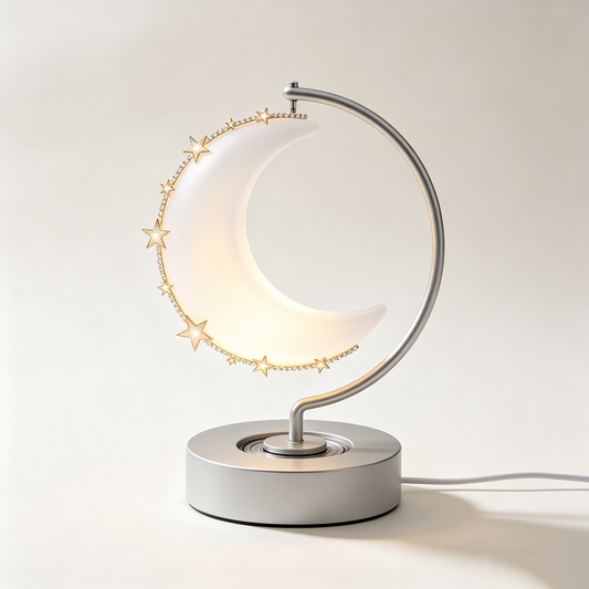 Moon & Star Night Light