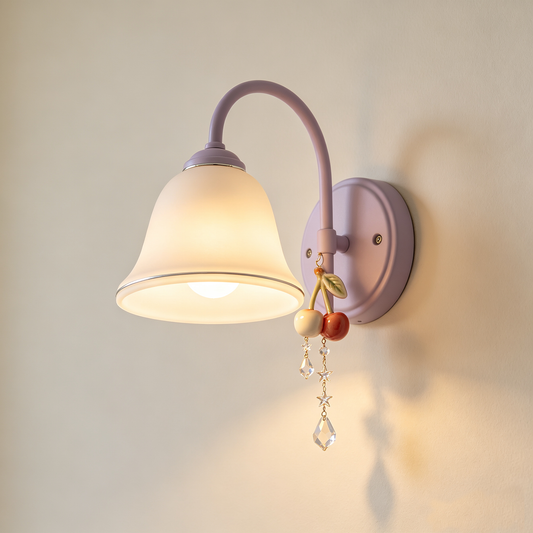 Cherry Bell Shaped Wall Lamp