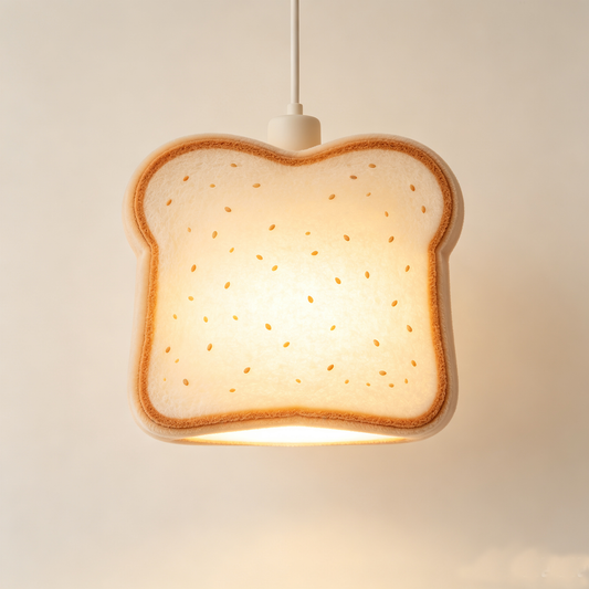 Toast Slice Fabric Pendant Light