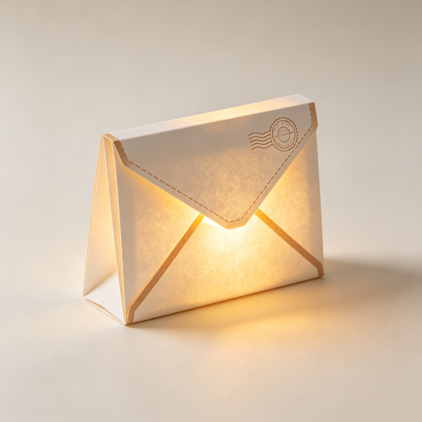 Vintage Envelope Letter Lamp