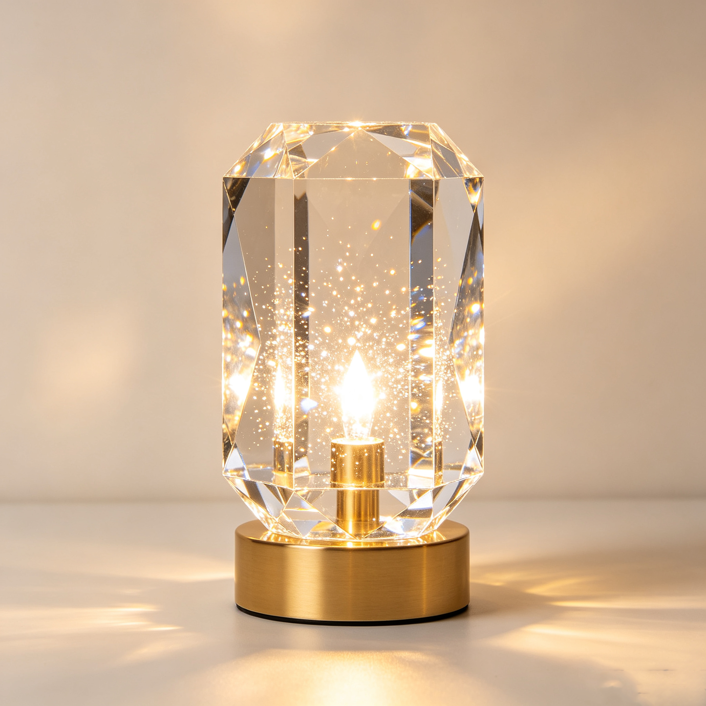 Diamond Crystal Lamp