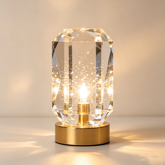 Diamond Crystal Lamp