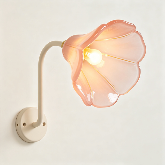 Tulip Glass Wall Sconce